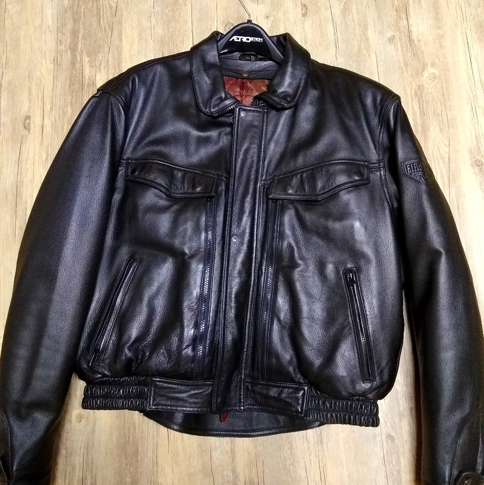 Firstgear Men's Leather Jacket